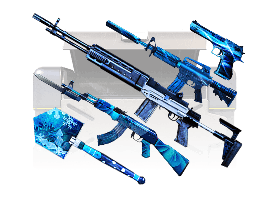 Blue Aura Mega Crate